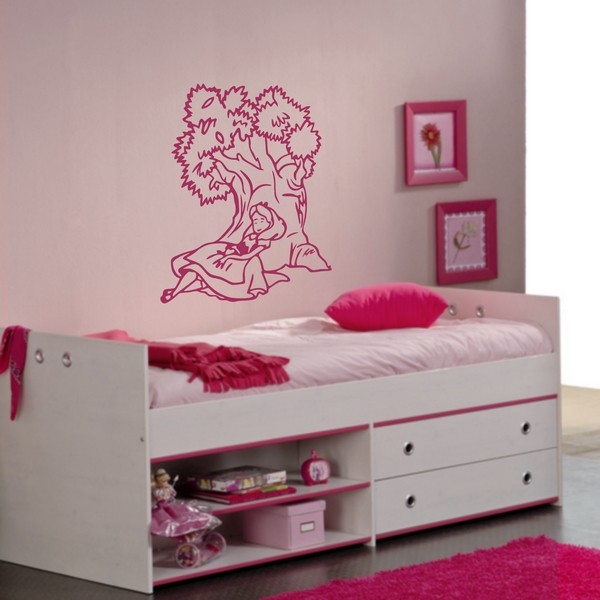 Exemple de stickers muraux: Alice Arbre
